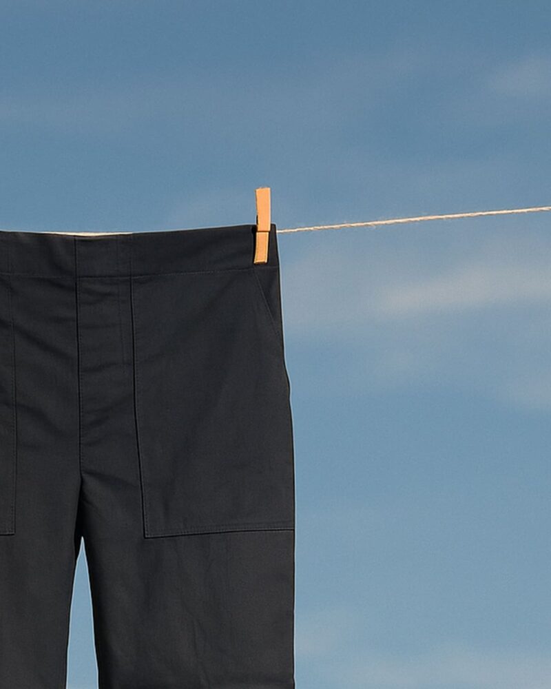 Chand Weve – Black Cotton Muslin Pants for Women - Image 2