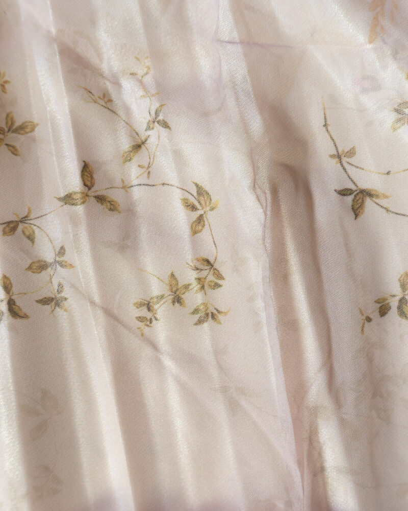Charvi Netted Peach Floral Skirts – Women’s Skirt - Image 3