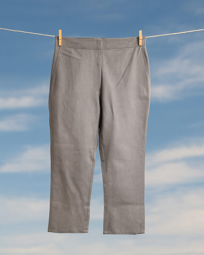 ElouraGrey Linen Grey Co-Ord for Women - Image 4