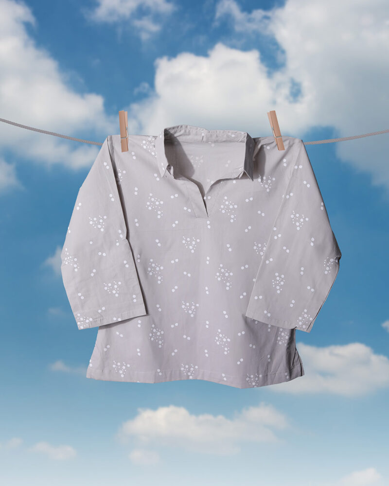 Dotty Blush Light Peach Dot Print for Women