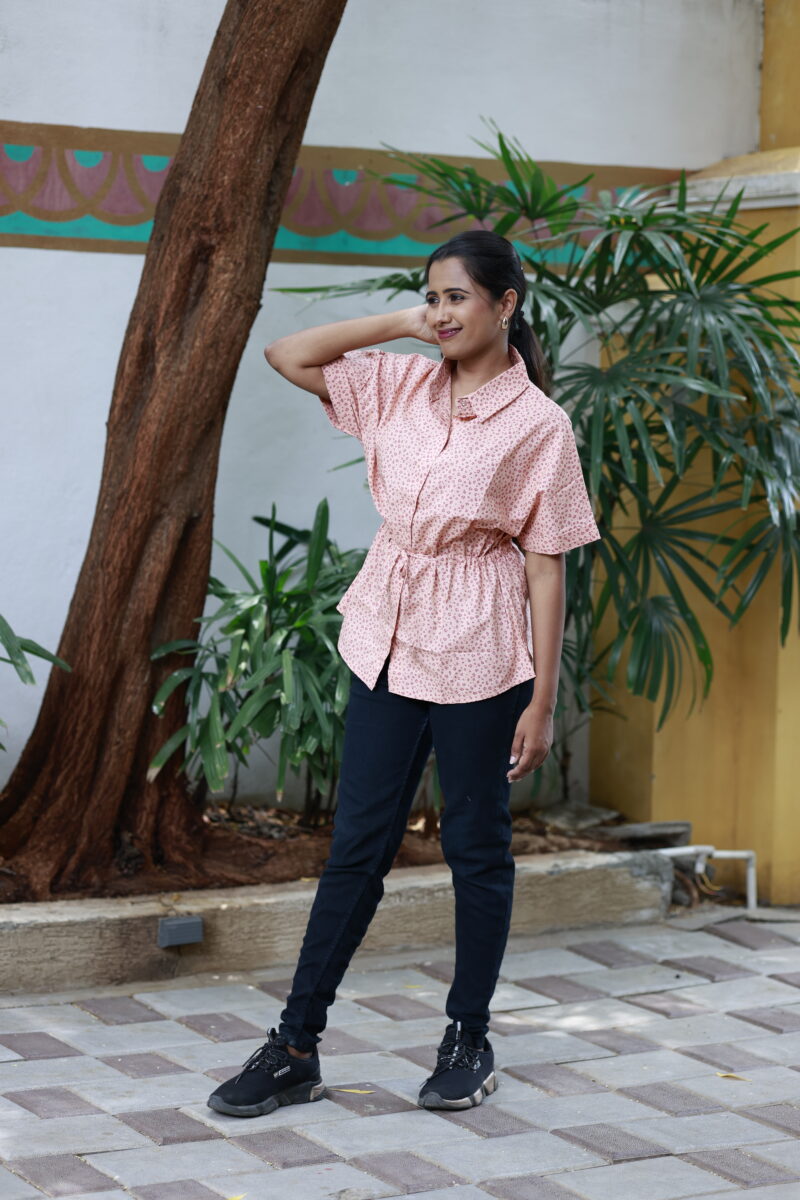 Tivara Leopard Short Top for Women - Image 3